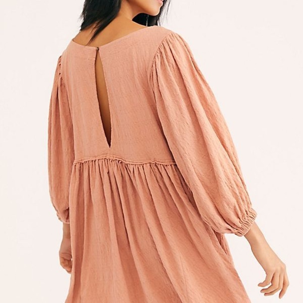 Free People Peach Mini Dress